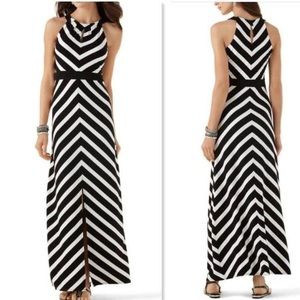 COPY - White House Black Market Mitered Striped Maxi Dress XS